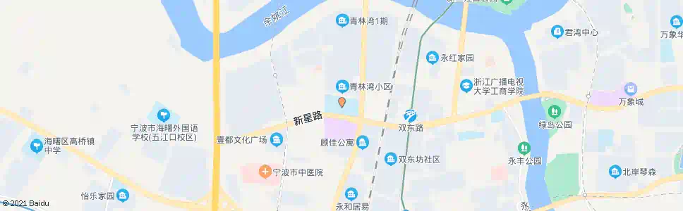 宁波海曙外国语学校_公交站地图_宁波公交_妙搜公交查询2025
