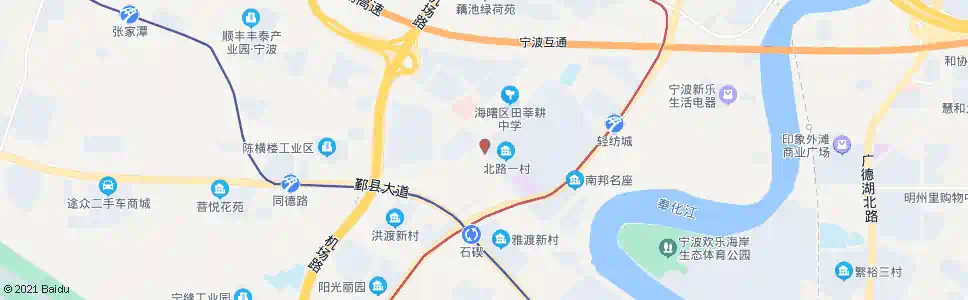 宁波东方阁_公交站地图_宁波公交_妙搜公交查询2025