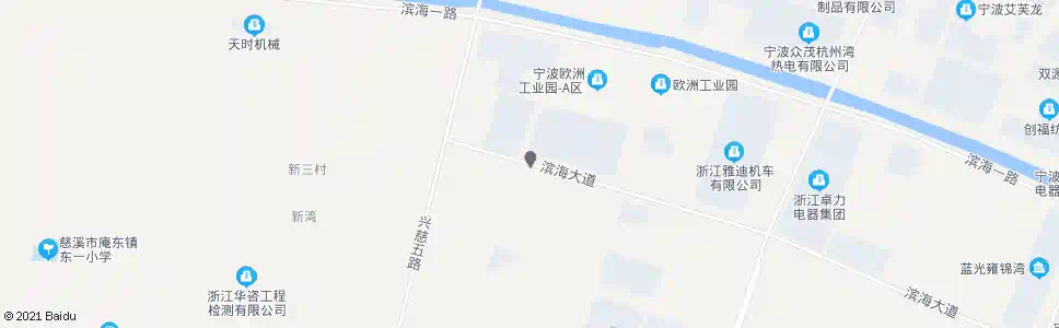 宁波奔多公司_公交站地图_宁波公交_妙搜公交查询2025