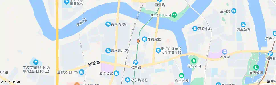 宁波锦江花园_公交站地图_宁波公交_妙搜公交查询2025