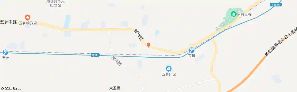 宁波宝幢市场_公交站地图_宁波公交_妙搜公交查询2025