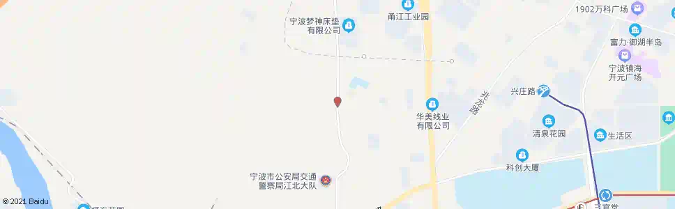 宁波梅竹路农贸路口_公交站地图_宁波公交_妙搜公交查询2025