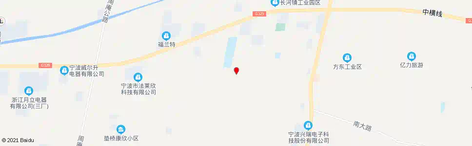 宁波长河西街_公交站地图_宁波公交_妙搜公交查询2025