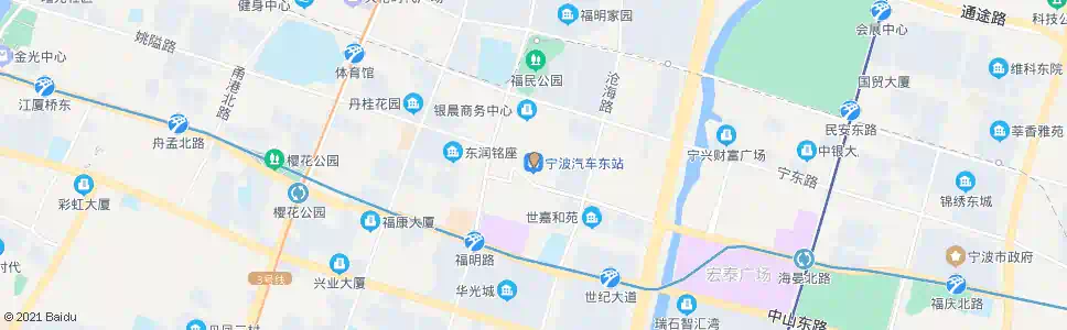 宁波宁海汽车东站_公交站地图_宁波公交_妙搜公交查询2025