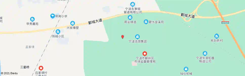 宁波巨神泵业_公交站地图_宁波公交_妙搜公交查询2025