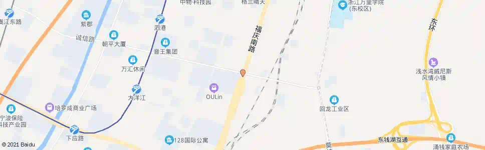 宁波福庆南路诚信路口_公交站地图_宁波公交_妙搜公交查询2025