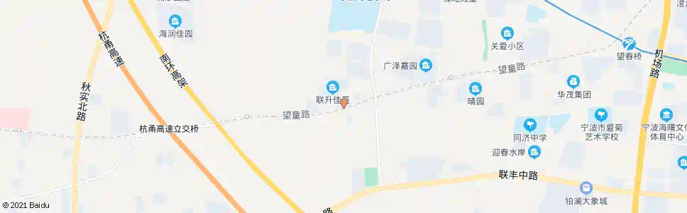 宁波联升佳苑_公交站地图_宁波公交_妙搜公交查询2025