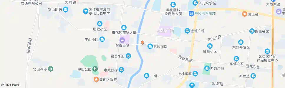 宁波岳林广场(岳林东路)_公交站地图_宁波公交_妙搜公交查询2025