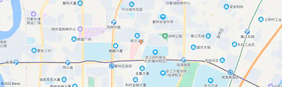 宁波贸城中路前河路口_公交站地图_宁波公交_妙搜公交查询2025