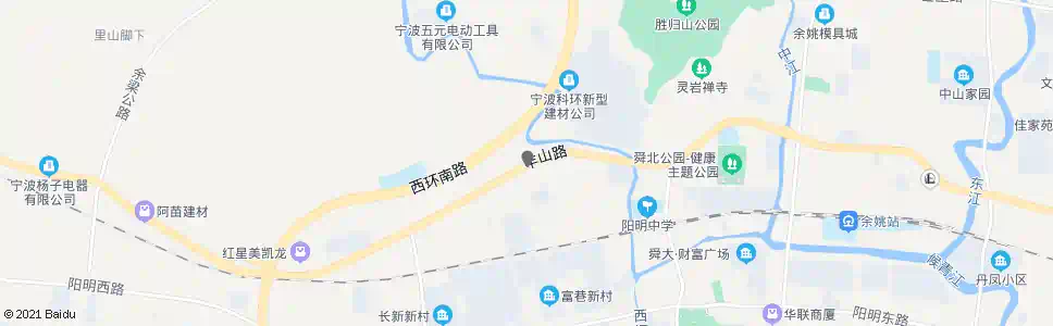 宁波丰山前_公交站地图_宁波公交_妙搜公交查询2025