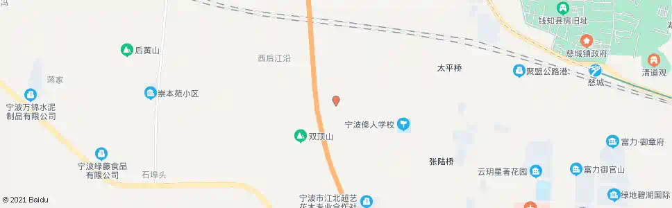 宁波朱家村_公交站地图_宁波公交_妙搜公交查询2025