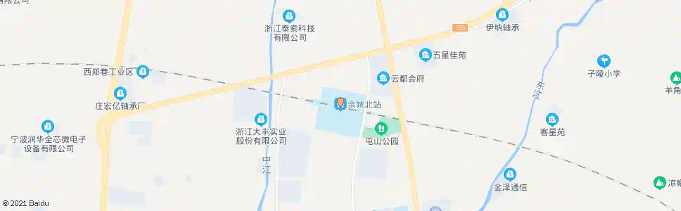 宁波高铁余姚北站_公交站地图_宁波公交_妙搜公交查询2025
