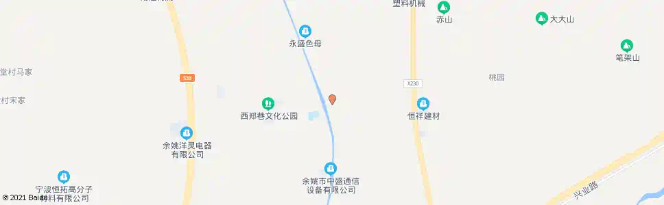 宁波郑巷花坛_公交站地图_宁波公交_妙搜公交查询2025