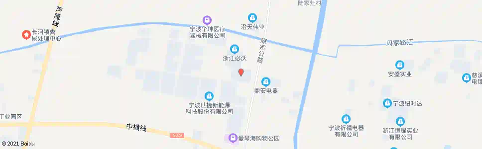 宁波包钢展昊_公交站地图_宁波公交_妙搜公交查询2025