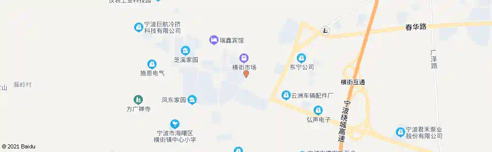 宁波横街镇政府_公交站地图_宁波公交_妙搜公交查询2025