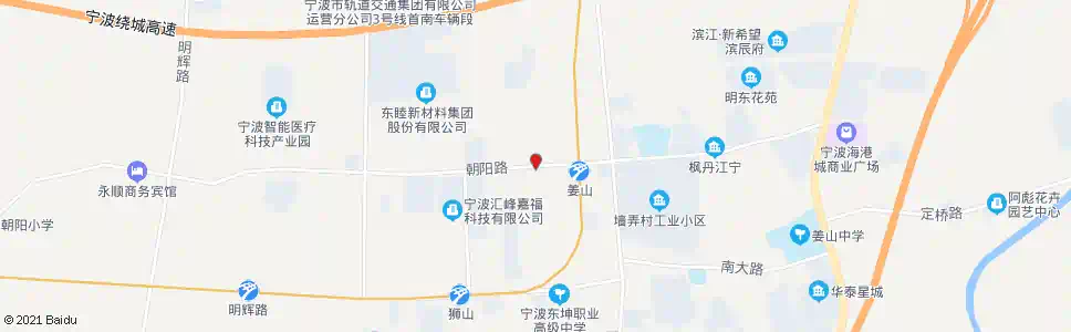 宁波姜山郁家_公交站地图_宁波公交_妙搜公交查询2025