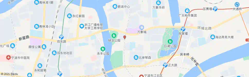 宁波大闸路环城北路口_公交站地图_宁波公交_妙搜公交查询2025
