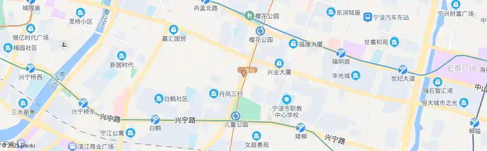 宁波朱雀新村_公交站地图_宁波公交_妙搜公交查询2025