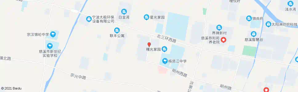 宁波曙光小区_公交站地图_宁波公交_妙搜公交查询2025