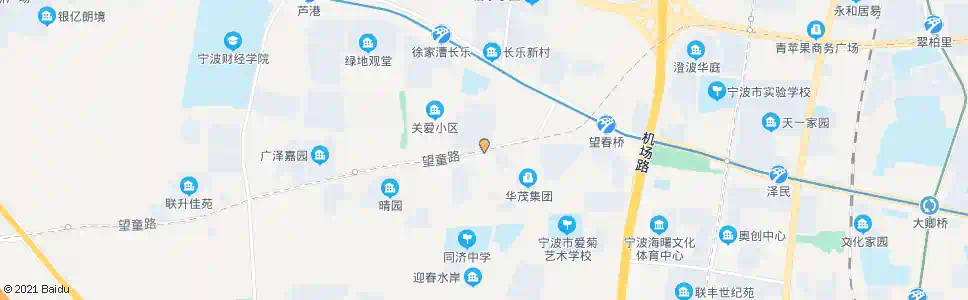 宁波望童路迎春路口_公交站地图_宁波公交_妙搜公交查询2025