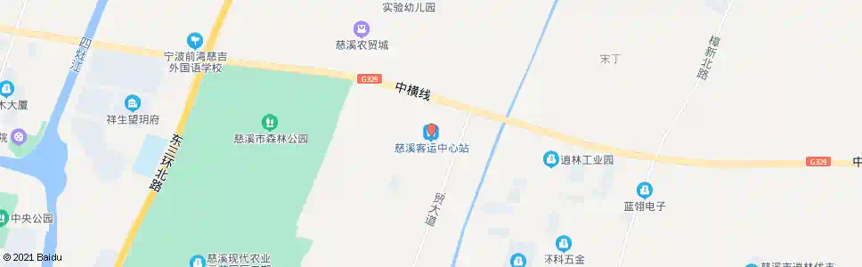 宁波慈溪客运中心站_公交站地图_宁波公交_妙搜公交查询2025