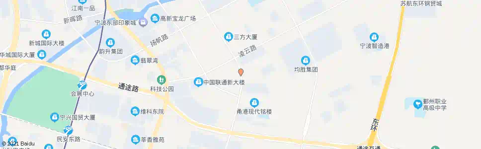 宁波聚贤路晶辉路口_公交站地图_宁波公交_妙搜公交查询2025