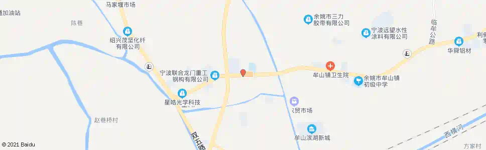 宁波牟山小学_公交站地图_宁波公交_妙搜公交查询2025