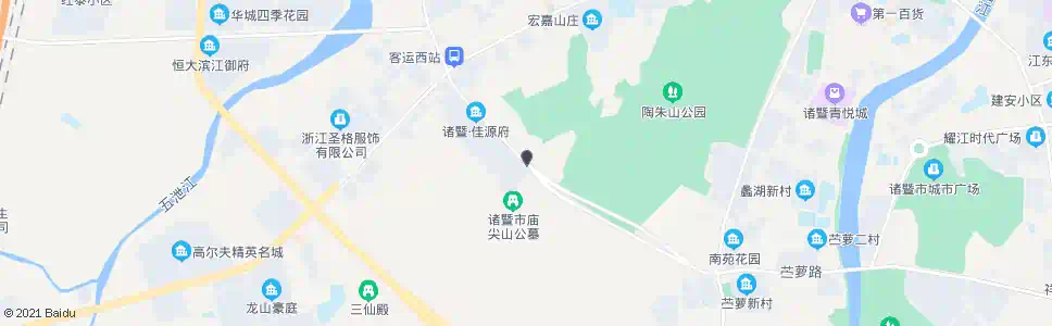 绍兴庙坞村_公交站地图_绍兴公交_妙搜公交查询2025