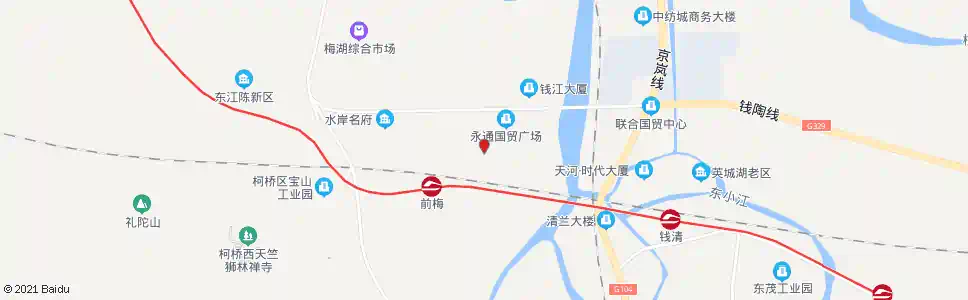 绍兴钱清镇政府_公交站地图_绍兴公交_妙搜公交查询2025