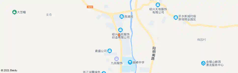 绍兴鹏程纺织(明丰塑业)_公交站地图_绍兴公交_妙搜公交查询2025