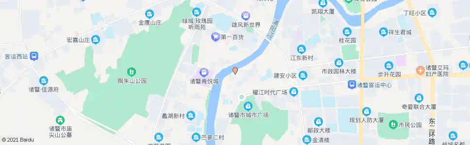 绍兴诸暨大酒店_公交站地图_绍兴公交_妙搜公交查询2025