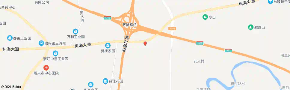 绍兴八字桥村_公交站地图_绍兴公交_妙搜公交查询2025