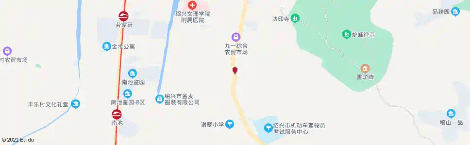 绍兴腾湾_公交站地图_绍兴公交_妙搜公交查询2025