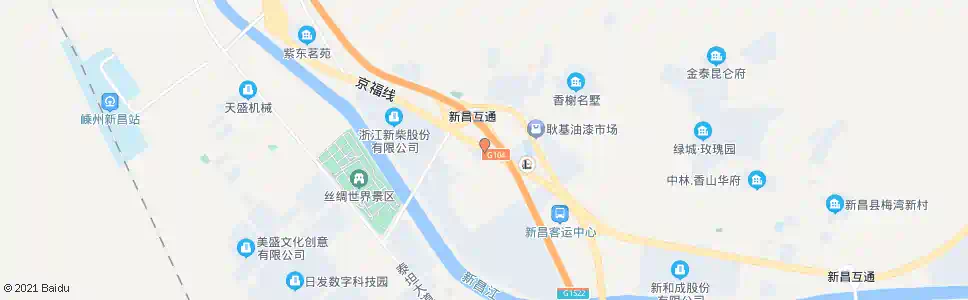 绍兴万丰后溪_公交站地图_绍兴公交_妙搜公交查询2025