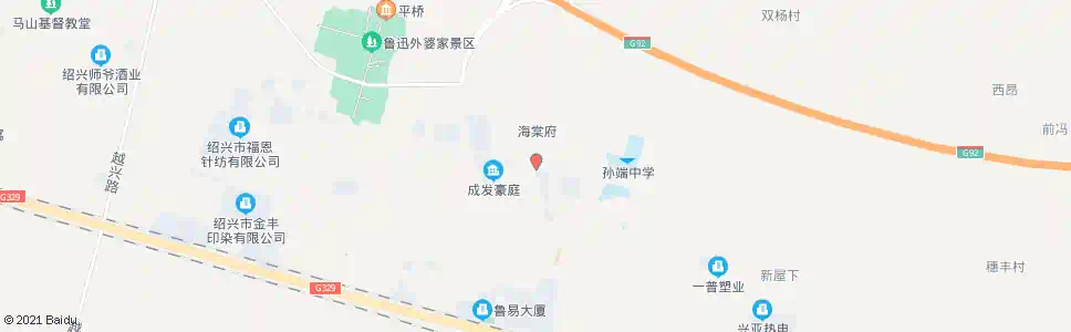 绍兴孙端三通_公交站地图_绍兴公交_妙搜公交查询2025