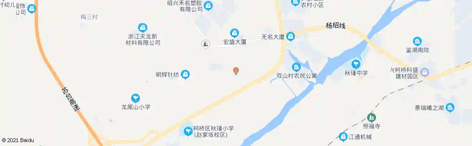 绍兴秀才溇村口_公交站地图_绍兴公交_妙搜公交查询2025