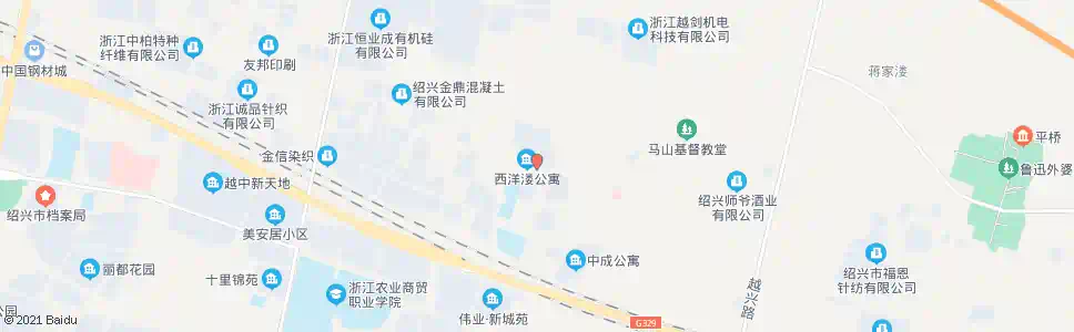 绍兴牛角溇_公交站地图_绍兴公交_妙搜公交查询2025