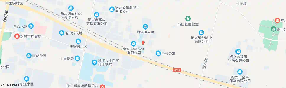 绍兴马山镇中_公交站地图_绍兴公交_妙搜公交查询2025