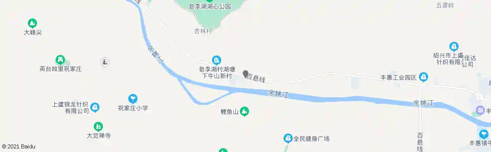 绍兴屈家堡_公交站地图_绍兴公交_妙搜公交查询2025