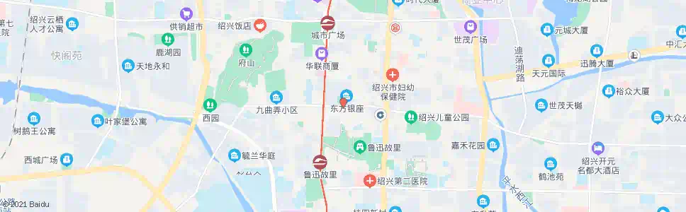 绍兴剧院_公交站地图_绍兴公交_妙搜公交查询2025