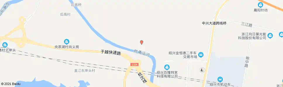 绍兴百盛溇村_公交站地图_绍兴公交_妙搜公交查询2025