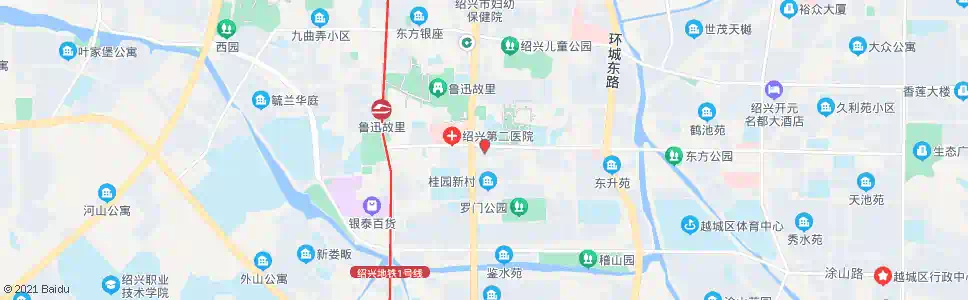 绍兴北京银行_公交站地图_绍兴公交_妙搜公交查询2025