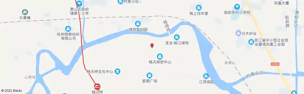 绍兴杨汛桥居委会_公交站地图_绍兴公交_妙搜公交查询2025