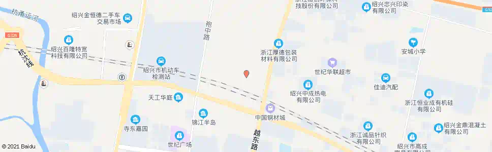 绍兴立新印染_公交站地图_绍兴公交_妙搜公交查询2025