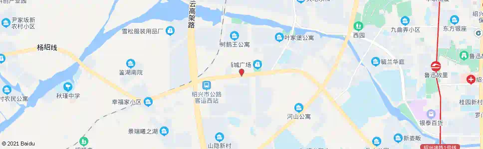 绍兴鹅境_公交站地图_绍兴公交_妙搜公交查询2025