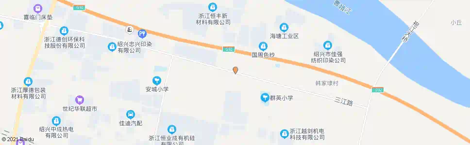 绍兴瑞芬特服饰_公交站地图_绍兴公交_妙搜公交查询2025