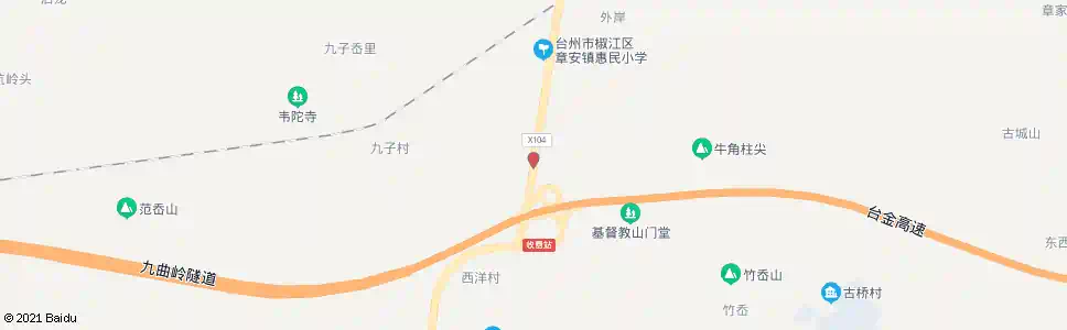 台州九子_公交站地图_台州公交_妙搜公交查询2025