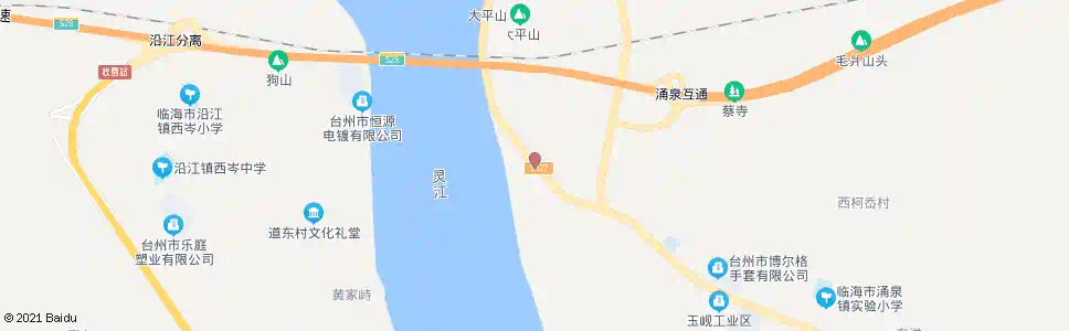 台州花街_公交站地图_台州公交_妙搜公交查询2025