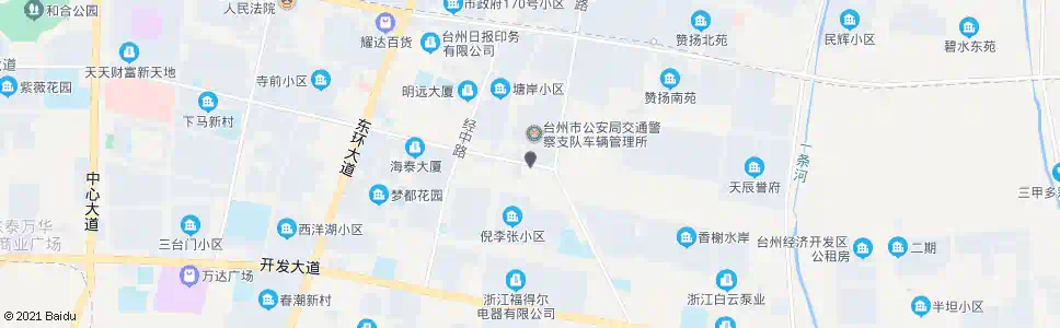 台州市车管所南_公交站地图_台州公交_妙搜公交查询2025