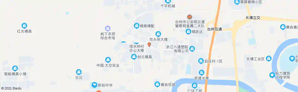 台州塔水桥_公交站地图_台州公交_妙搜公交查询2025